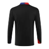 Barcelona Zipper Sweatshirt Kit(Top+Pants) 24/25 - gojersey