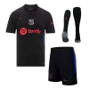 Barcelona Away Soccer Jersey Kit (Jersey+Shorts+Socks) - gojersey