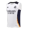 Real Madrid Pre-Match Sleeveless Soccer Jersey - gojersey