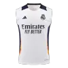Real Madrid Pre-Match Sleeveless Soccer Jersey - gojersey