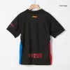 Barcelona Away Soccer Jersey Kit  Kids(Jersey+Shorts)- Spotify Logo Without Text - gojersey