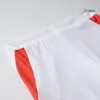 Manchester United Home Soccer Shorts Authentic - gojersey