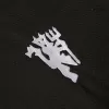 Manchester United Third Away Goalkeeper Soccer Jersey - Black - gojersey