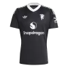 Manchester United Third Away Goalkeeper Soccer Jersey - Black - gojersey