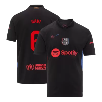 Barcelona GAVI #6 Away Soccer Jersey - gojersey
