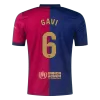 Barcelona GAVI #6 Home Jersey - Spotify Logo Without Text - gojersey