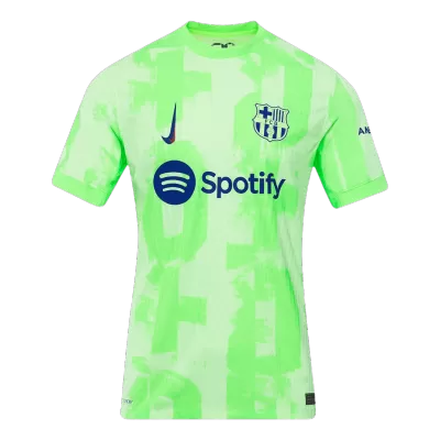 Barcelona Third Away Soccer Jersey Authentic - gojersey