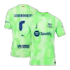 Barcelona LEWANDOWSKI #9 Third Away Soccer Jersey Authentic - UCL Edition - gojersey