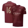 Manchester City RODRIGO #16 Third Away Soccer Jersey - UCL Edition - gojersey