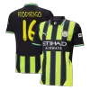 Manchester City RODRIGO #16 Away Soccer Jersey - UCL Edition - gojersey