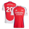 Arsenal JORGINHO #20 Home Soccer Jersey - gojersey