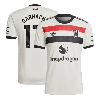 Manchester United GARNACHO #17 Third Away Soccer Jersey Authentic - gojersey