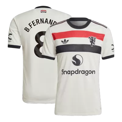 Manchester United B.FERNANDES #8 Third Away Soccer Jersey Authentic - gojersey