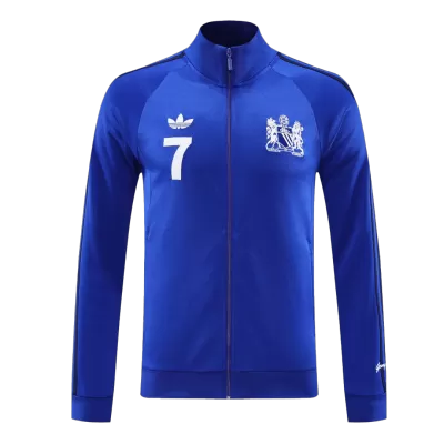 Manchester United Training Jacket Blue - George Best - gojersey