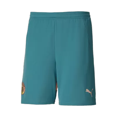 Manchester City Fourth Away Soccer Shorts - UCL - gojersey