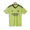Real Madrid Third Away Goalkeeper Soccer Jersey - Yellow - gojersey