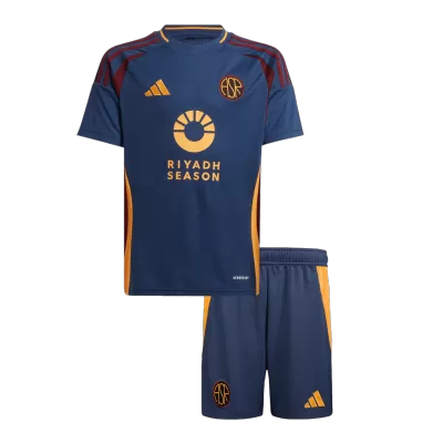 Roma Third Away Soccer Jersey Kit Kids(Jersey+Shorts) - gojersey