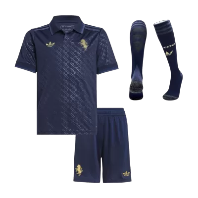 Juventus Third Away Soccer Jersey Kit Kids(Jersey+Shorts+Socks) - gojersey