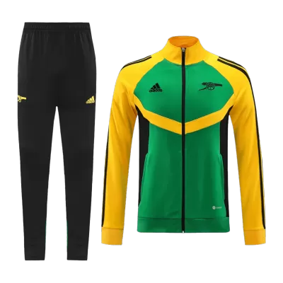 Arsenal Training Kit - Green&Yellow (Jacket+Pants) - gojersey