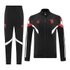 Manchester United Training Kit - Black (Jacket+Pants) - gojersey