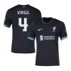 Liverpool VIRGIL #4 Away Soccer Jersey - UCL Edition - gojersey