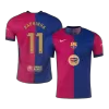 Barcelona RAPHINHA #11 Home Soccer Jersey Authentic -（Spotify Logo Without Text） - gojersey