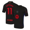 Barcelona RAPHINHA #11 Away Soccer Jersey Authentic -（Spotify Logo Without Text） - gojersey