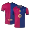 Barcelona Home Soccer Jersey Authentic - 125th Anniversary(Spotify Logo Without Text) - gojersey