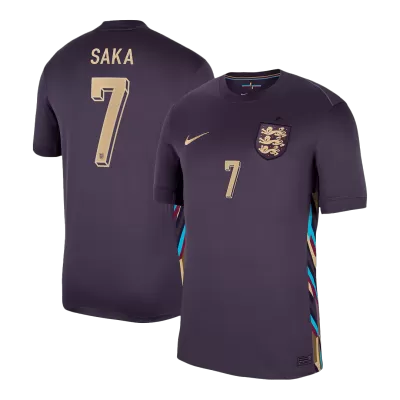 England SAKA #7 Away Jersey EURO - gojersey