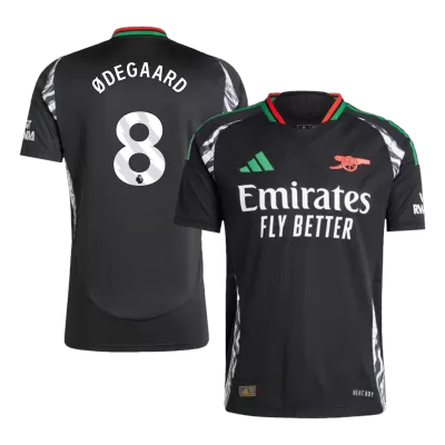 Arsenal ØDEGAARD #8 Away Soccer Jersey Authentic - gojersey