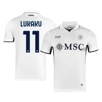 Napoli LUKAKU #11 Away Soccer Jersey Authentic - gojersey