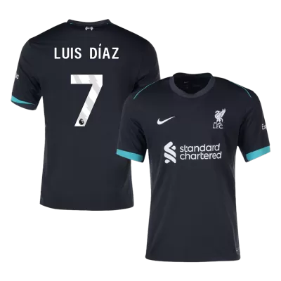 Liverpool LUIS DÍAZ #7 Away Jersey - gojersey