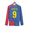 Barcelona ETO'O #9 Home Soccer Jersey Retro 2008/09 - Long Sleeve (UCL Final) - gojersey