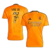 Real Madrid VINI JR. #7 Away Jersey - Bear Champ Font - gojersey