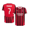 AC Milan MORATA #7 Home Jersey Authentic - UCL Edition - gojersey