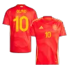 Spain OLMO #10 Home Jersey EURO - gojersey