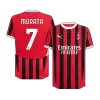 AC Milan MORATA #7 Home Jersey Authentic - gojersey