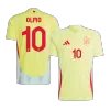 Spain OLMO #10 Away Jersey EURO - gojersey