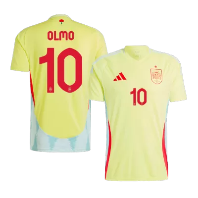 Spain OLMO #10 Away Jersey EURO - gojersey