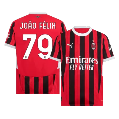 AC Milan JOÃO FÉLIX #79 Home Soccer Jersey - gojersey