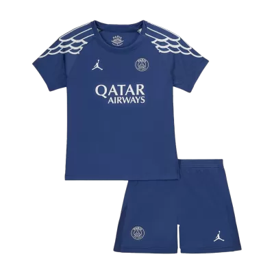 PSG Fourth Away Soccer Jersey Kit Kids(Jersey+Shorts) - gojersey