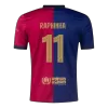 Barcelona RAPHINHA #11 Home Soccer Jersey - UCL Edition - gojersey