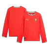 Portugal Long Sleeve Home Soccer Jersey 2025 - gojersey