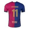 Barcelona RAPHINHA #11 Home Soccer Jersey Authentic - UCL Edition(Spotify Logo Without Text) - gojersey