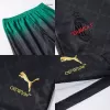 Kid's AC Milan Fourth Away Soccer Jersey Kit(Jersey+Shorts) Green&Black - gojersey