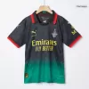 Kid's AC Milan Fourth Away Soccer Jersey Kit(Jersey+Shorts) Green&Black - gojersey