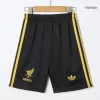 Kid's Mexico Third Away Soccer Jersey Kit(Jersey+Shorts) 2025 Black - Gold Cup - gojersey