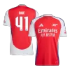 Arsenal RICE #41 Home Jersey - UCL Edition - gojersey