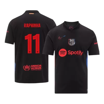 Barcelona RAPHINHA #11 Away Jersey - UCL Edition - gojersey