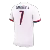 PSG KVARATSKHELIA #7 Away Soccer Jersey Authentic - UCL Edition - gojersey